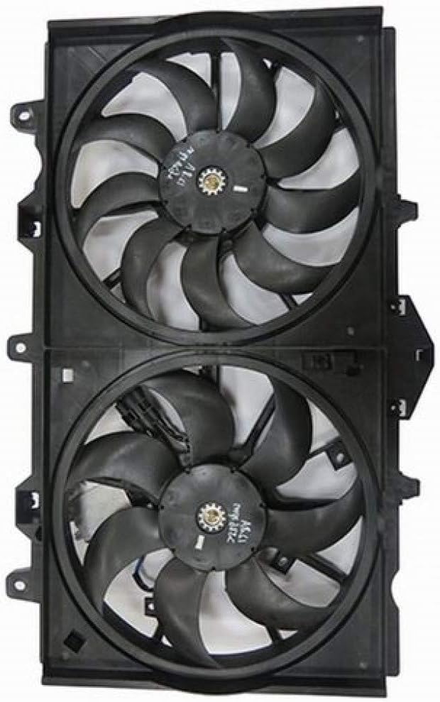Radiator and A/C Condenser Fan Assembly with Fan Control Module Y6556