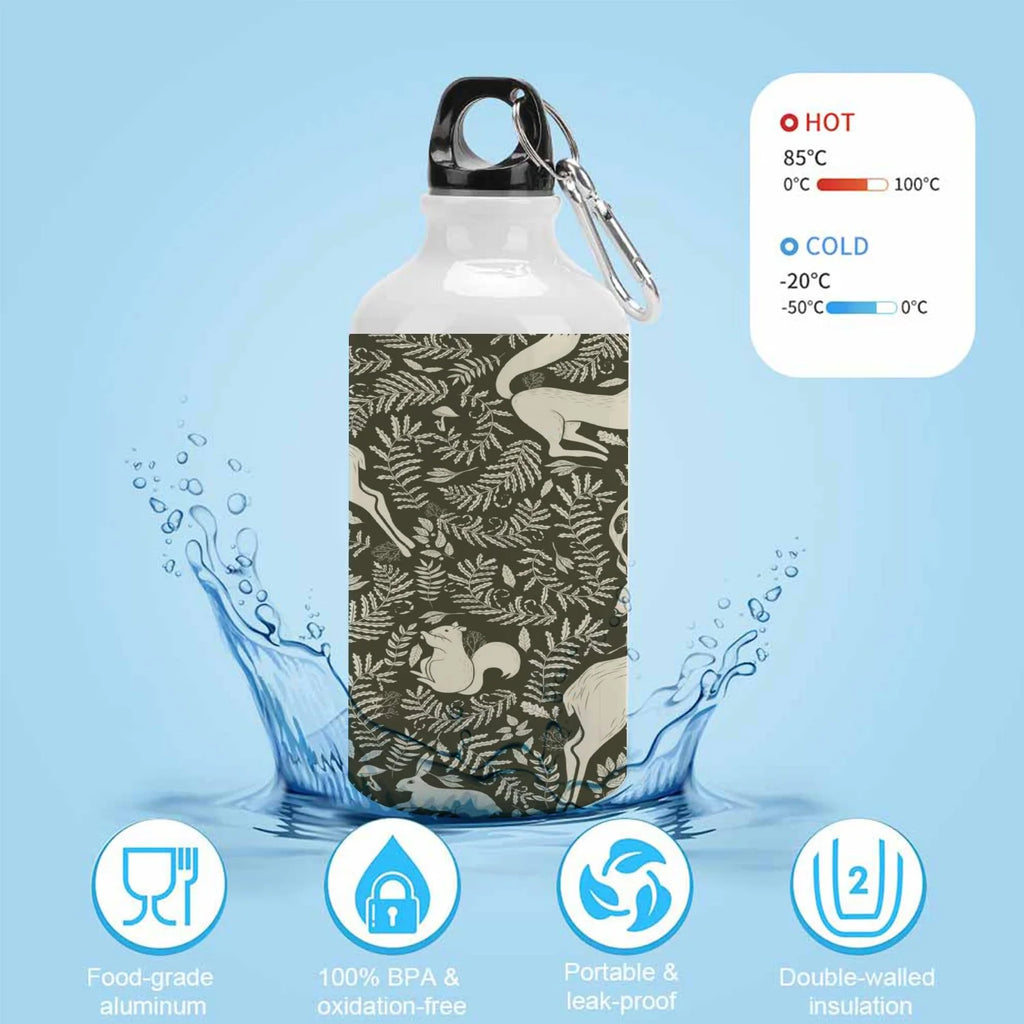 400ml Sport Aluminum Water Bottle with Twist Cap D973746