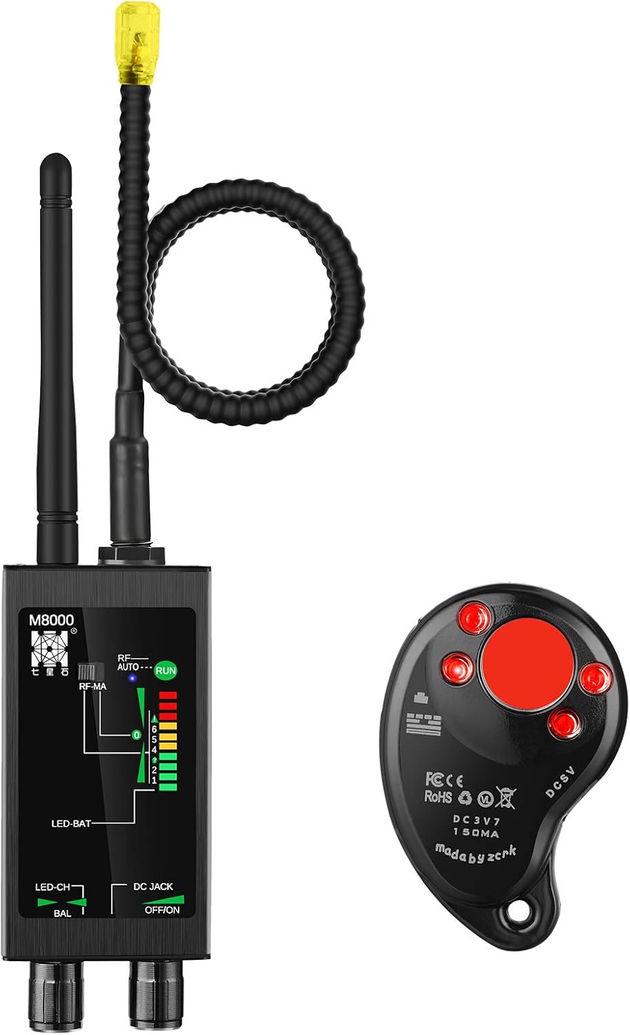 RF Signal Detector Bug Detector Anti Tracking Camera Detector Finder D448