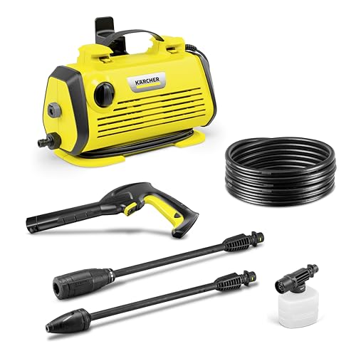Kärcher Pressure Washer K 1, 1700 PSI, Trigger Spray Gun & Vario Power Spray Wand D147