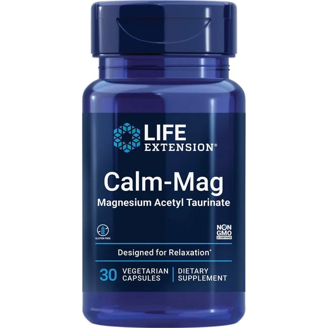Magnesium Acetyl Taurinate Supplement 30 Capsules Z259