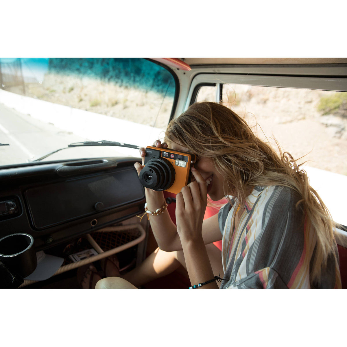 Orange Instant Camera Y947