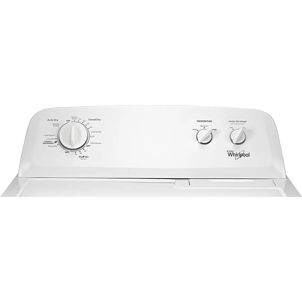 7.0 Cu. Ft. White Electric Dryer S109