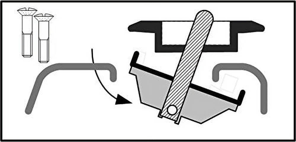 RAM 09-17 Rail Cap Alteration Required Bull Ring 4066 - 1 pair K6238