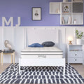 White Narrow Twin Innerspring and Foam Mattress T278