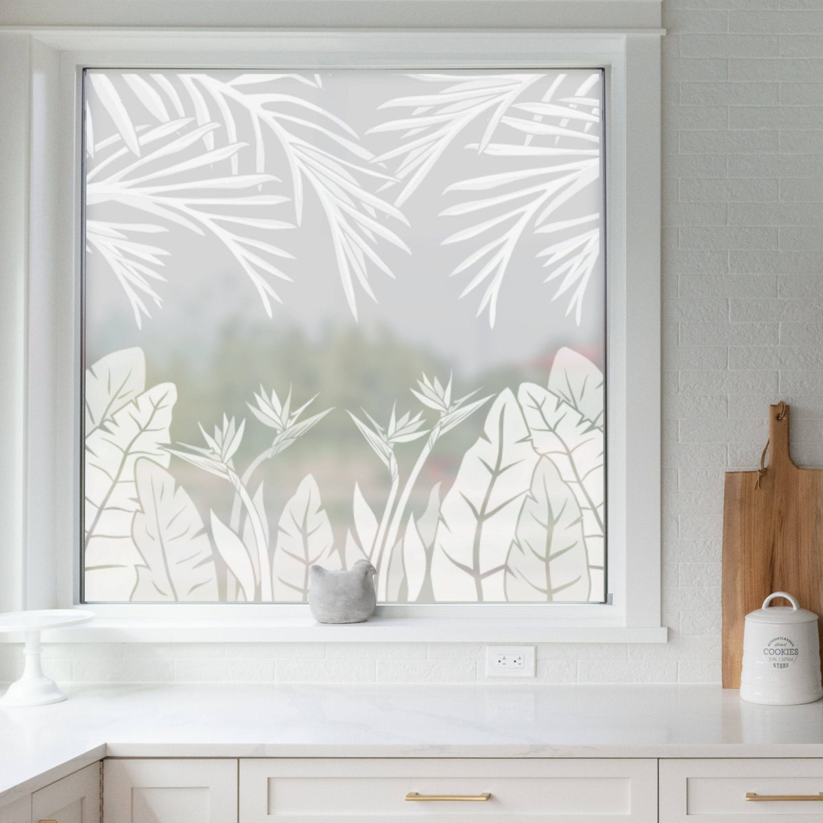 Etched Glass Window Film 46x22 x 48x22 Q74185
