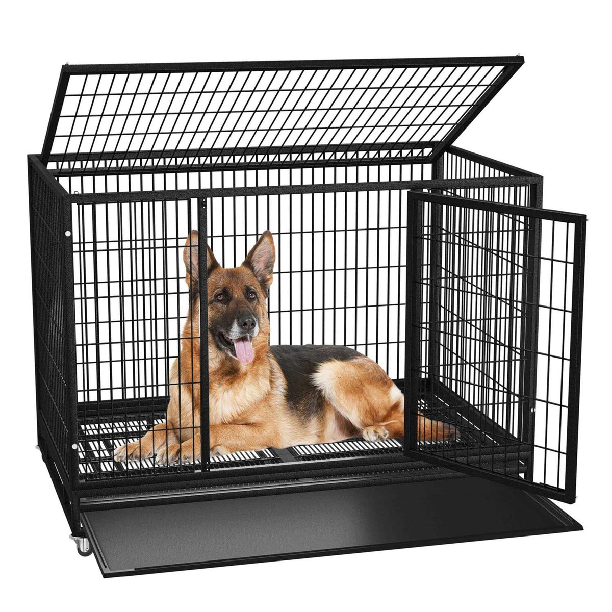 48/38 inch Heavy Duty Dog Crate V322708