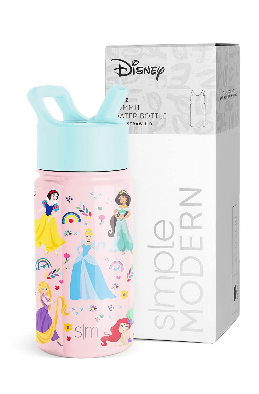 14oz Insulated Stainless Steel Tumbler with Straw Lid R2593
