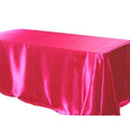 15 Pack 60x102 inch Pink Rectangular Satin Tablecloth C34534