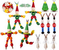 16PCS Christmas Crafts DIY Beads Ornaments Kits Z145