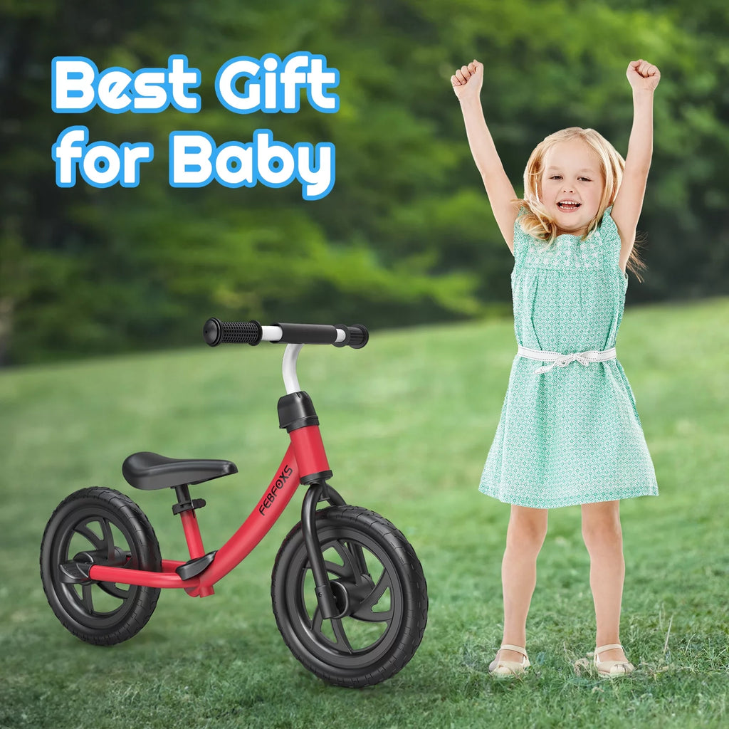 Toddler Balance Bike with Adjustable Seat F419