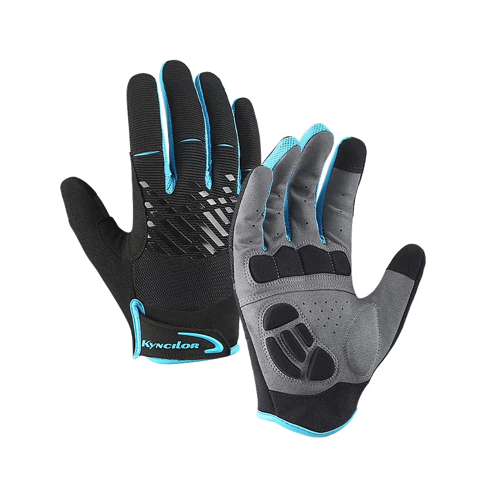 Full Finger Breathable Gel Pad Cycling Gloves W790892