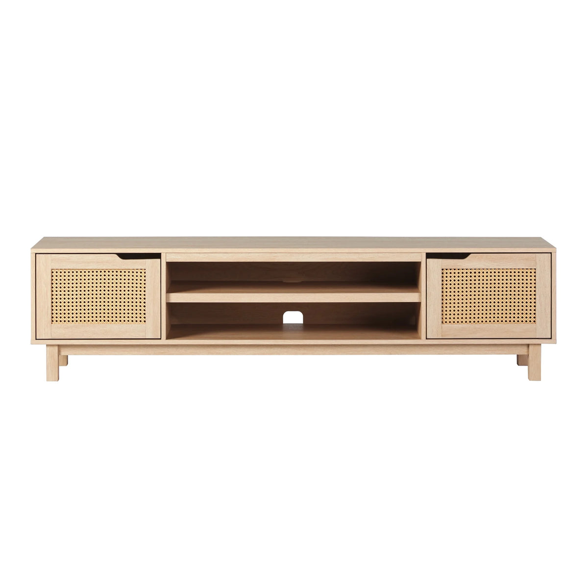 Boho 2-Door Rattan TV Stand R904