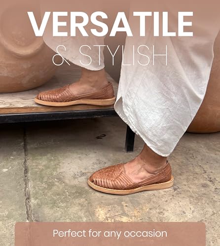 Leather Huarache Handmade Mexican Sandals M688156