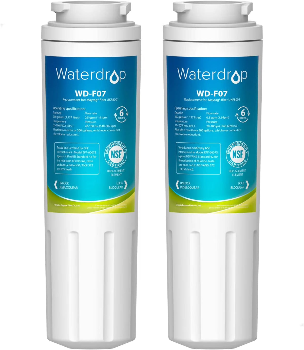 Refrigerator Water Filter (Pack of 2) P165
