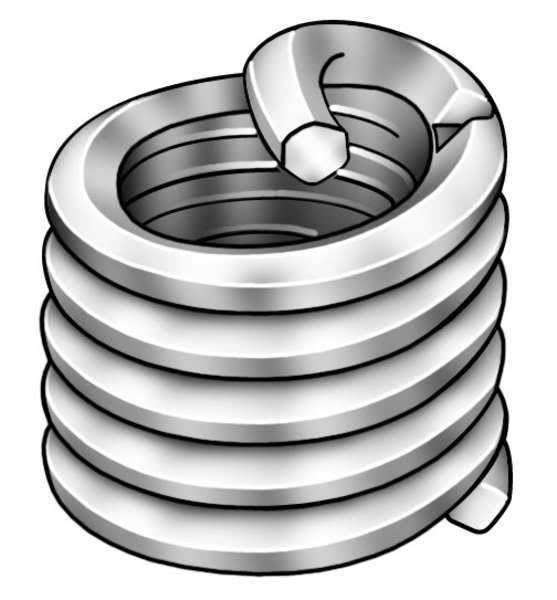 Helical Insert, Size: 3/8 x 18 H9225