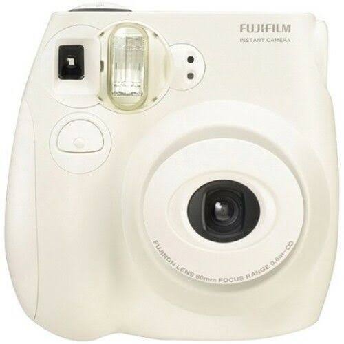 Silky White Instant Camera with 60mm Lens I53332