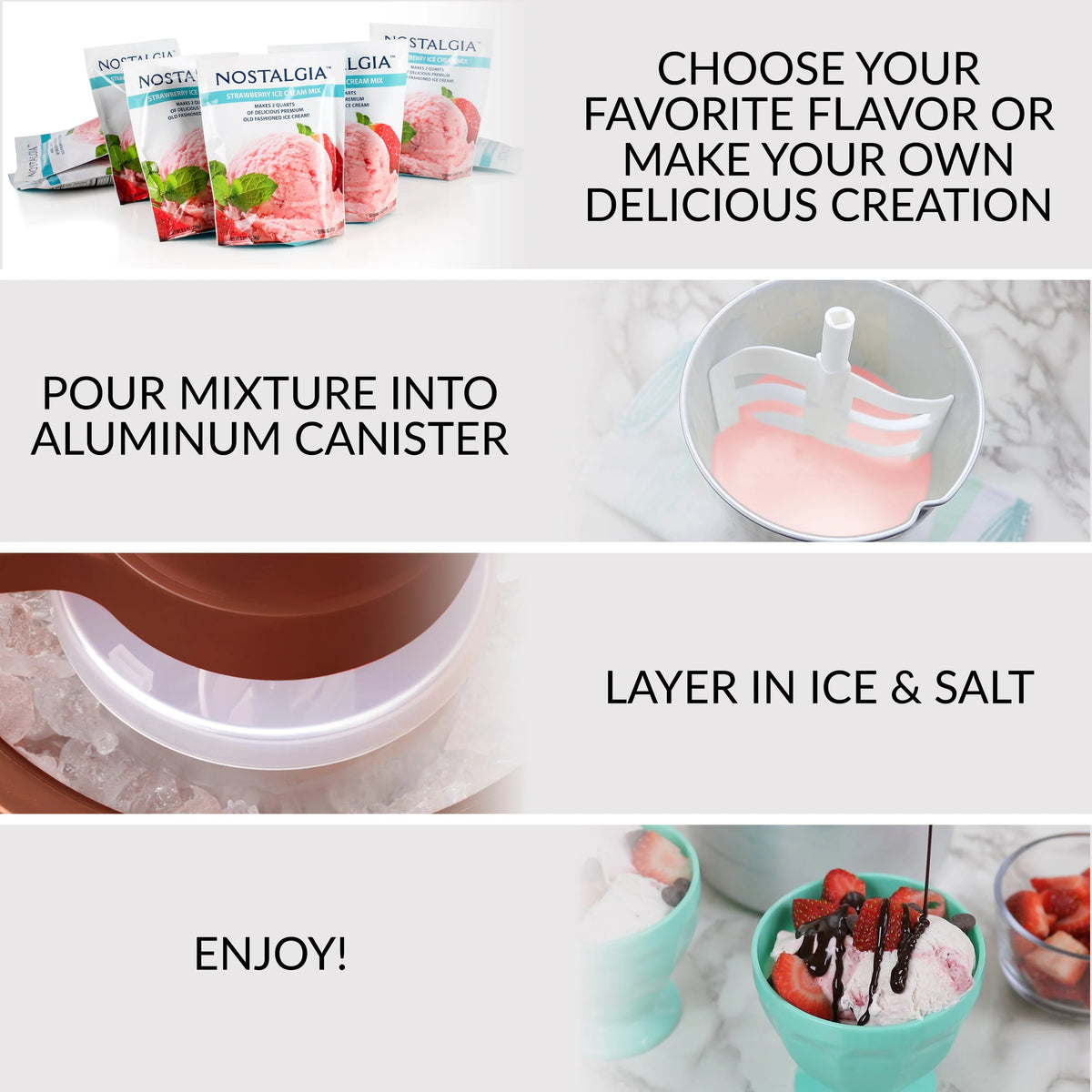 6-Quart Electric Ice Cream Maker F9291