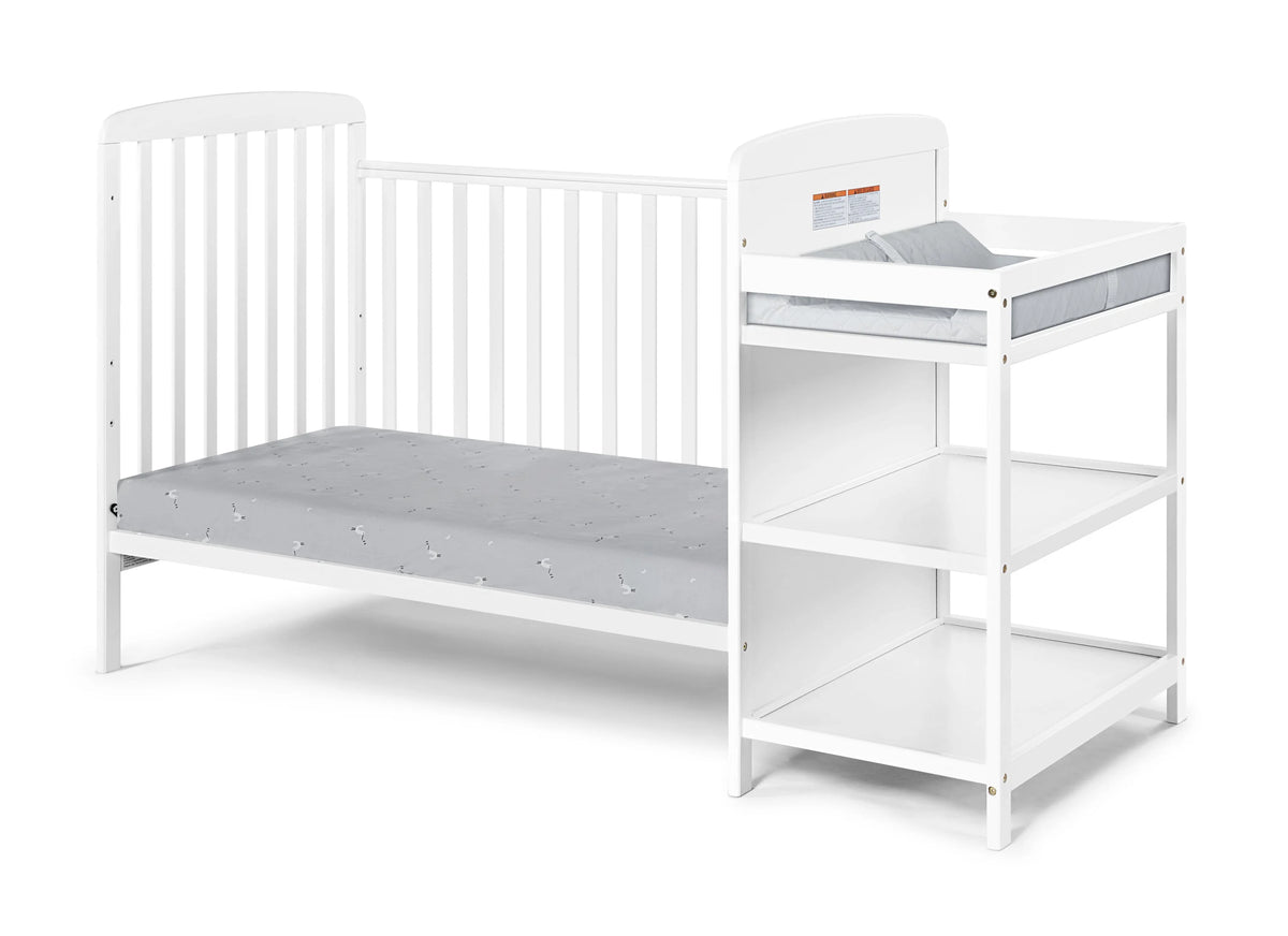 3-in-1 Convertible Crib and Changer Combo U340061