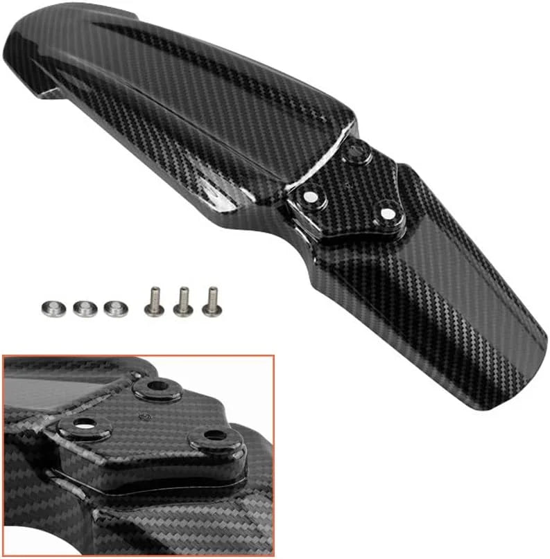 Imitation Carbon Fiber Front Fender Motorcycle Mudguards Protector U78058
