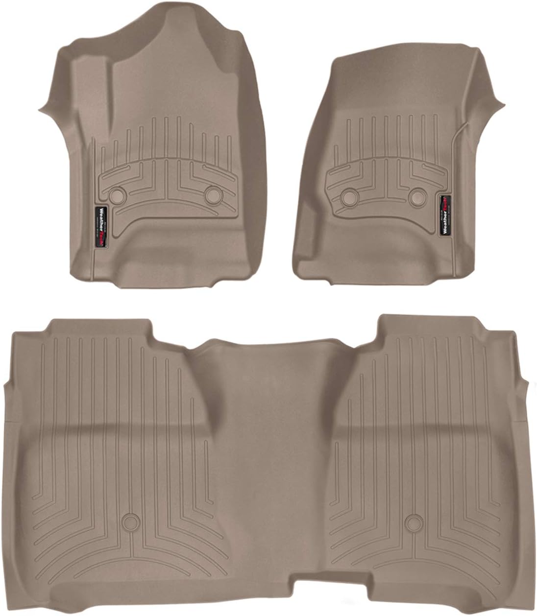 Tan Custom Fit FloorLiner for Crew Cab W127126