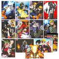 12 Anime Posters Pack Set with Stickers T8177
