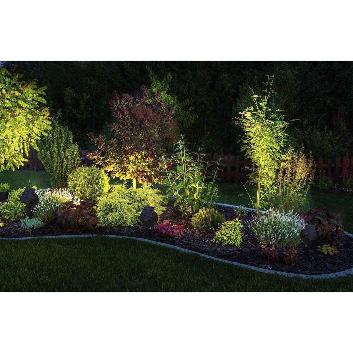 8 in. Solar LED Spotlight A36440