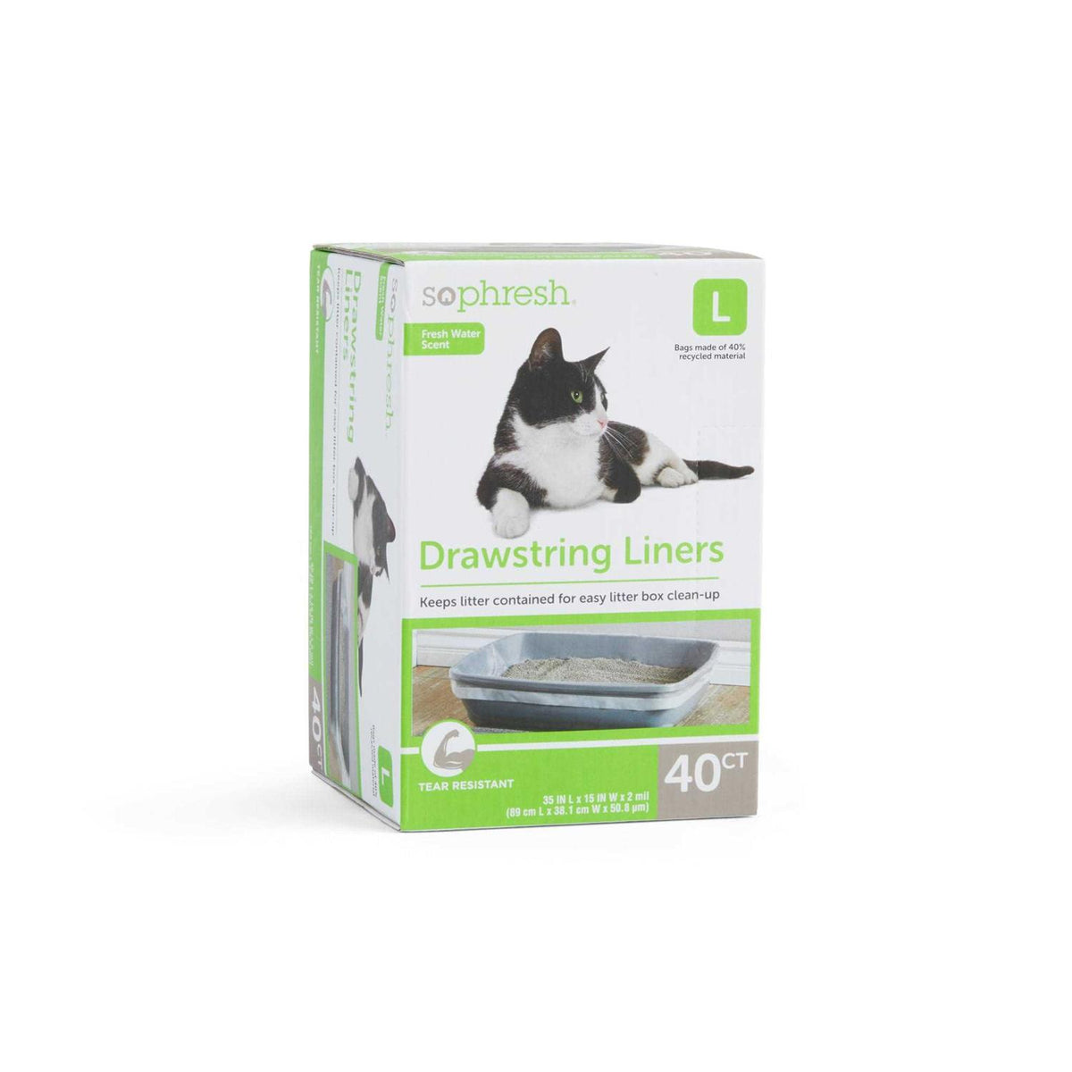 Drawstring Cat Litter Box Liners I123653