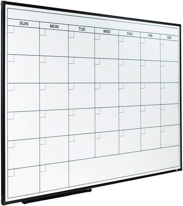 Large 72" x 40" Magnetic Dry Erase Board with Pen Tray T253