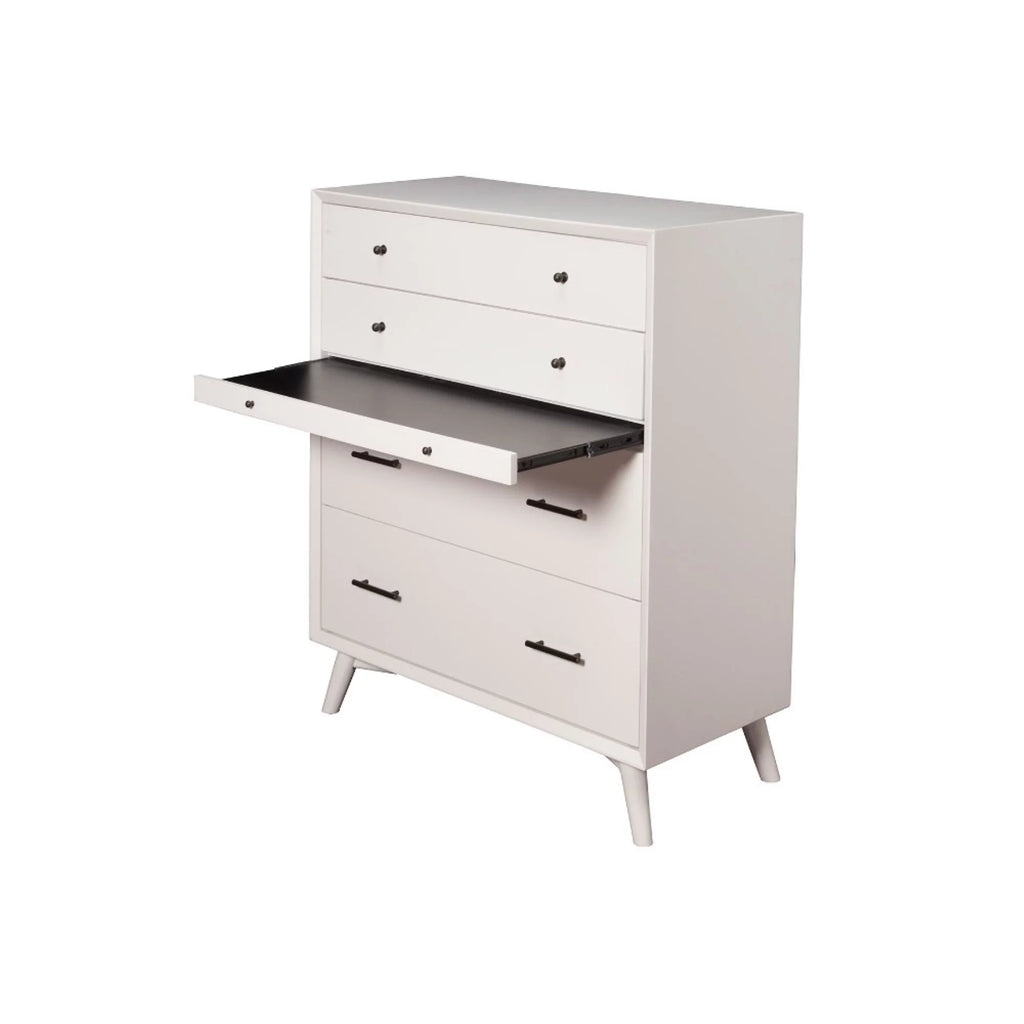 White Mahogany Wood Chest K4827