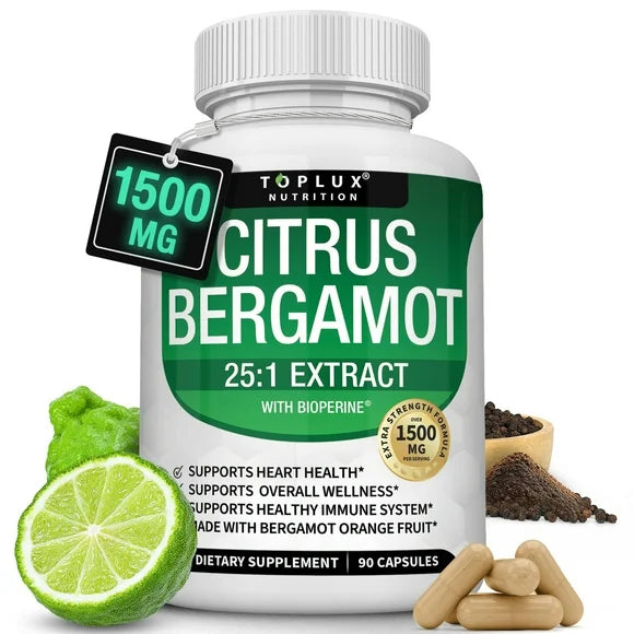 1500mg Citrus Bergamot Extract 90 Capsules P3672