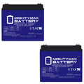 12V 35AH GEL Battery 2 Pack E78420