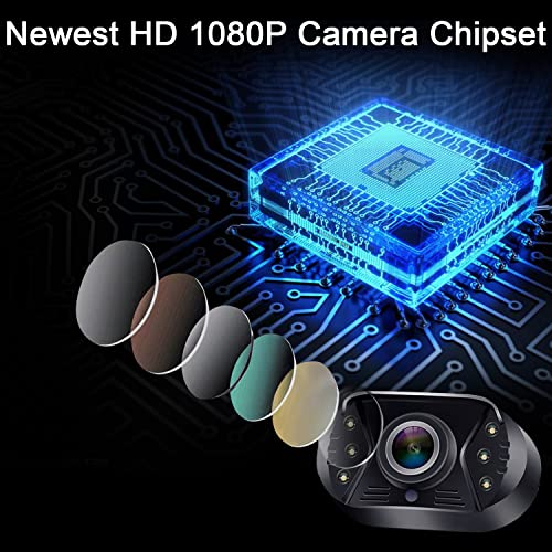 HD 1080P Waterproof Rear View Camera with Monitor M5352