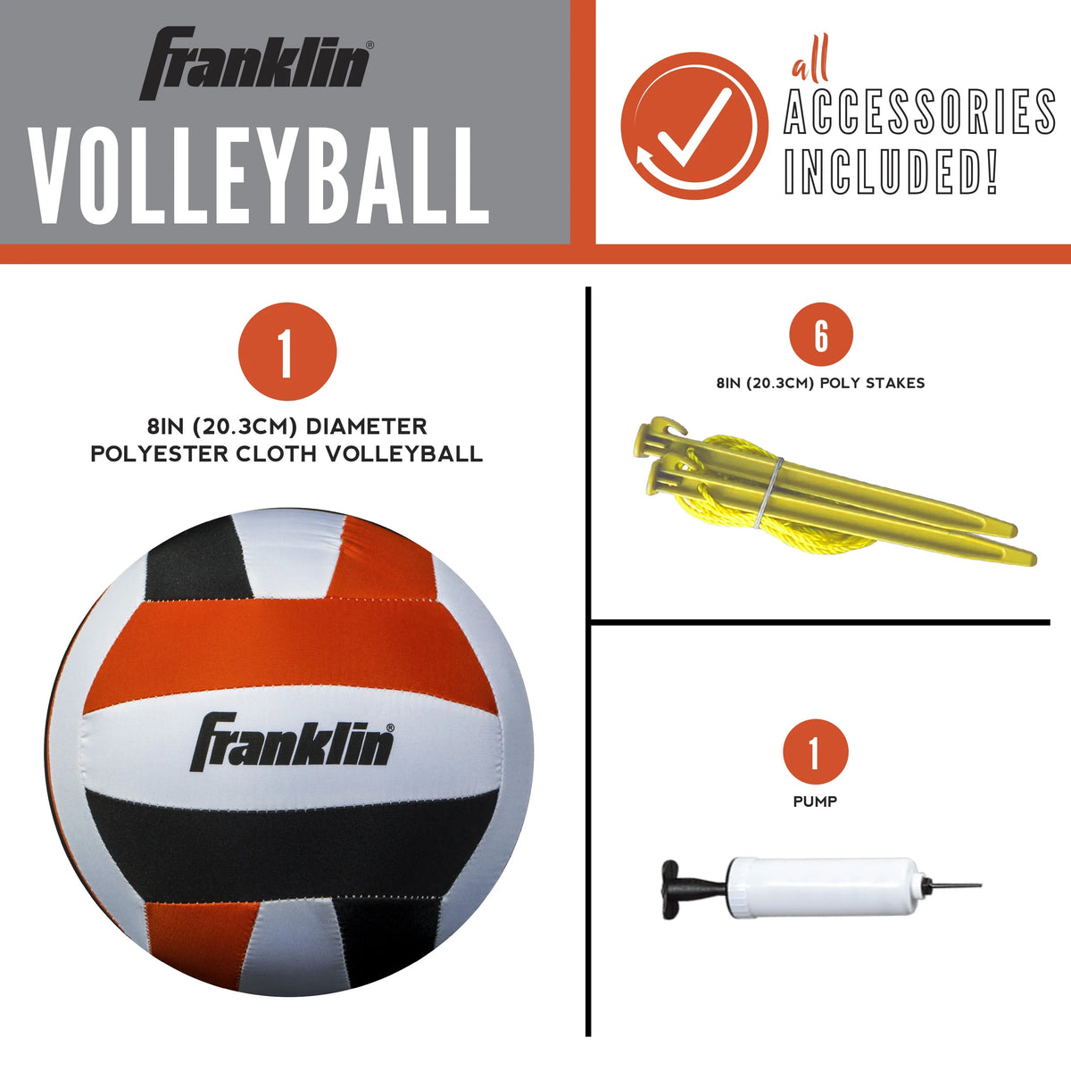 Volleyball Net Set M5007