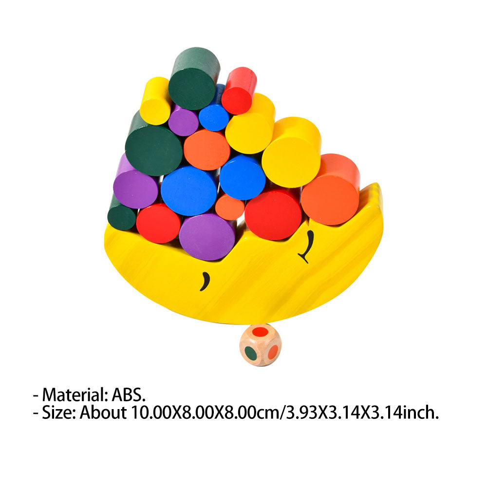Wooden Moon Building Blocks Toy L9663