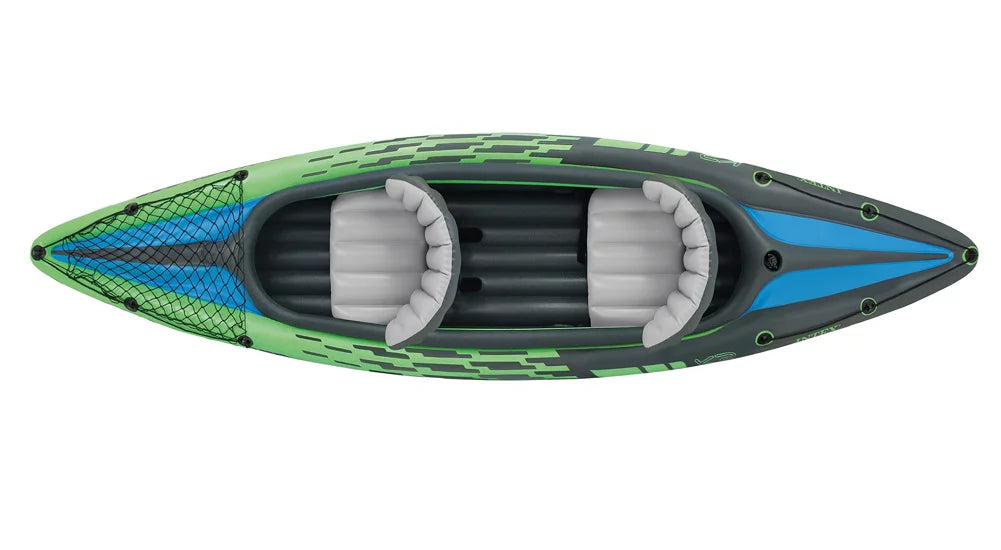 2-Person Inflatable Kayak Set with Aluminum Oars Y933900