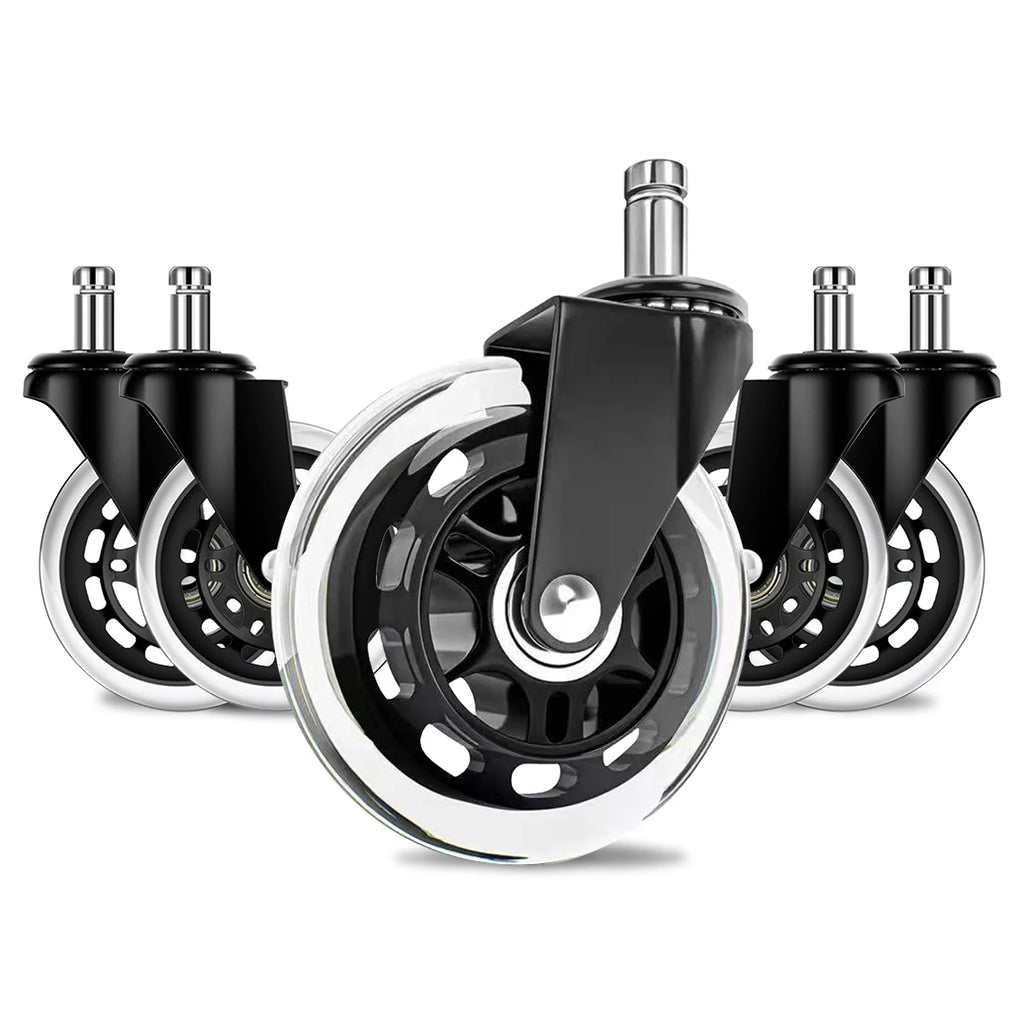 Office Chair Wheels Replacement 5PCS 3INCH Casters J885