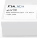 0.45 Micron Nylon Membrane Filters 293mm, 25/pk S9859