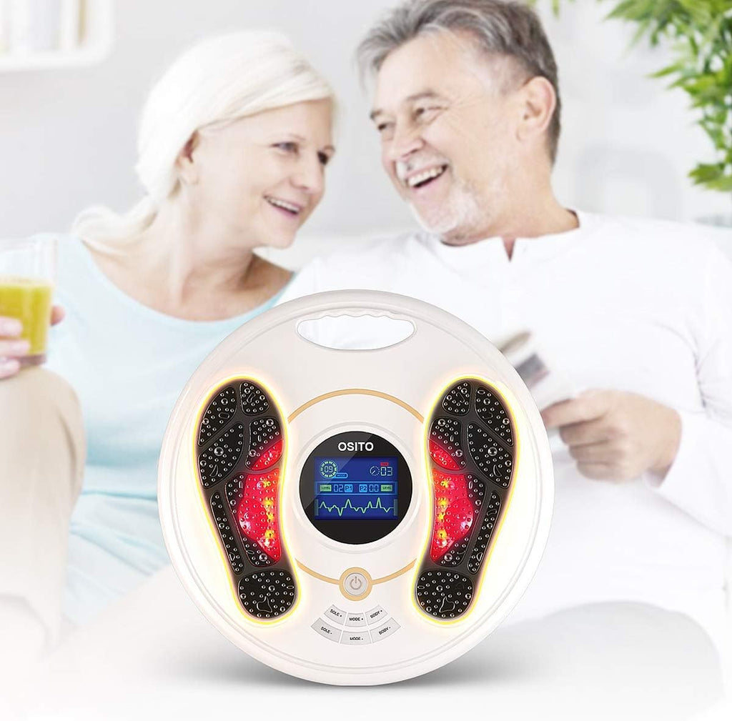 Foot and Leg Massager with 4 Electrode Pads H5389