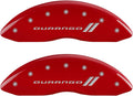 Red Powder Coat Engraved Caliper Cover, Set of 4 Y898