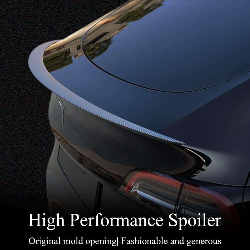 Matte Carbon Fiber Rear Trunk Spoiler A423209