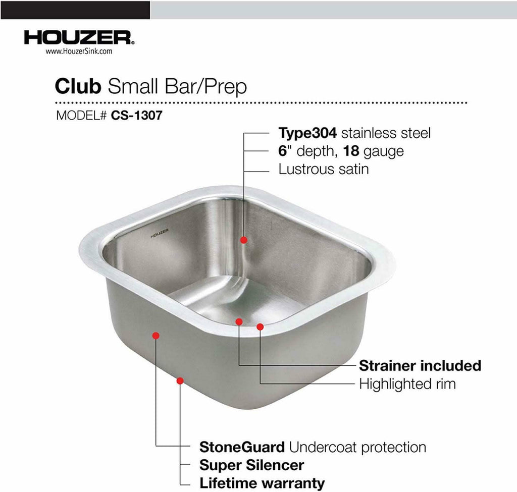Undermount Bar Sink I2628