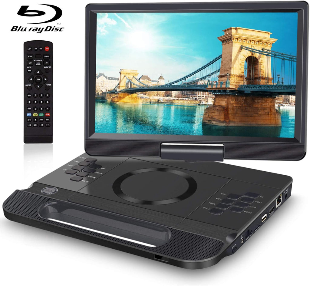 13.3 Inch Portable Bluray Player with 12 HD Swivel Screen K2192