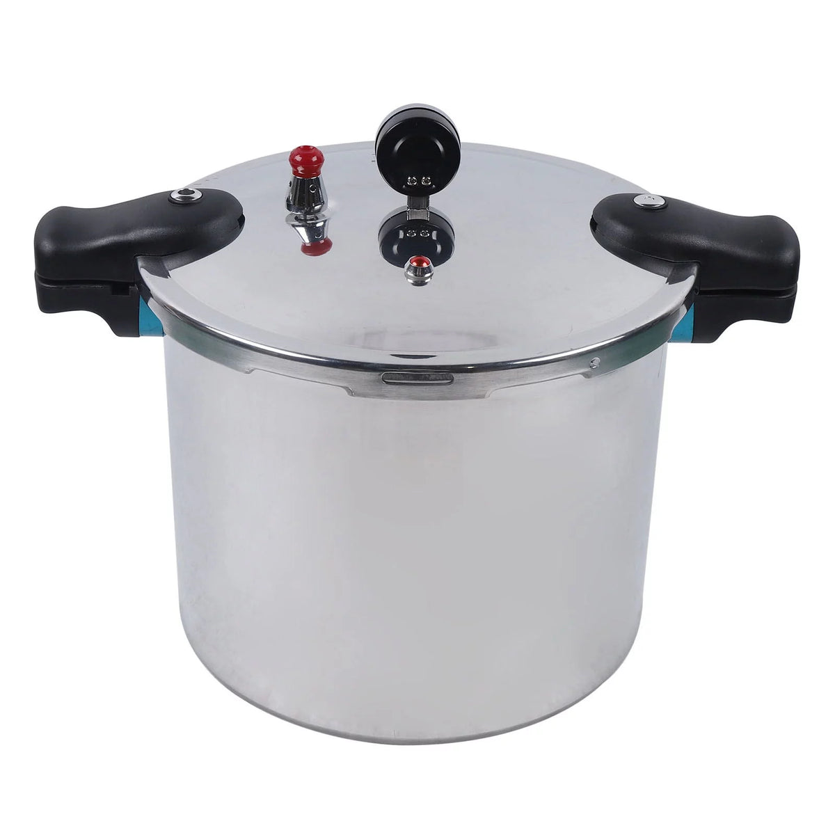 23 Quart Aluminium Pressure Canner Cooker with Gauge Release Valve P9662