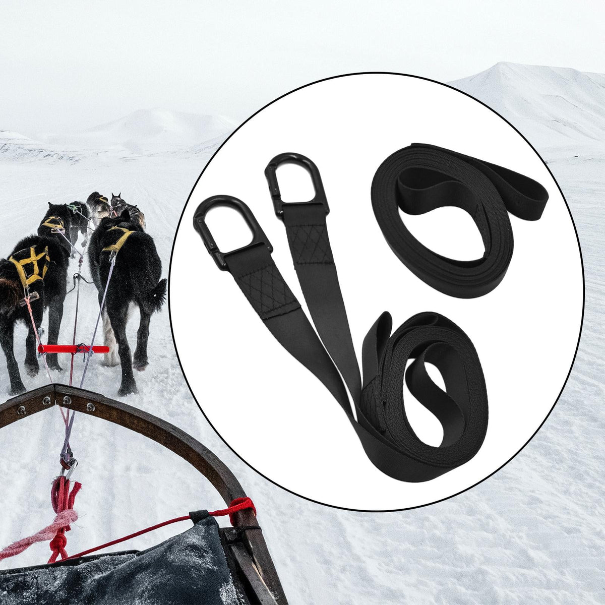 Snowmobile Tow Strap Extra Long Tow Rope L157862