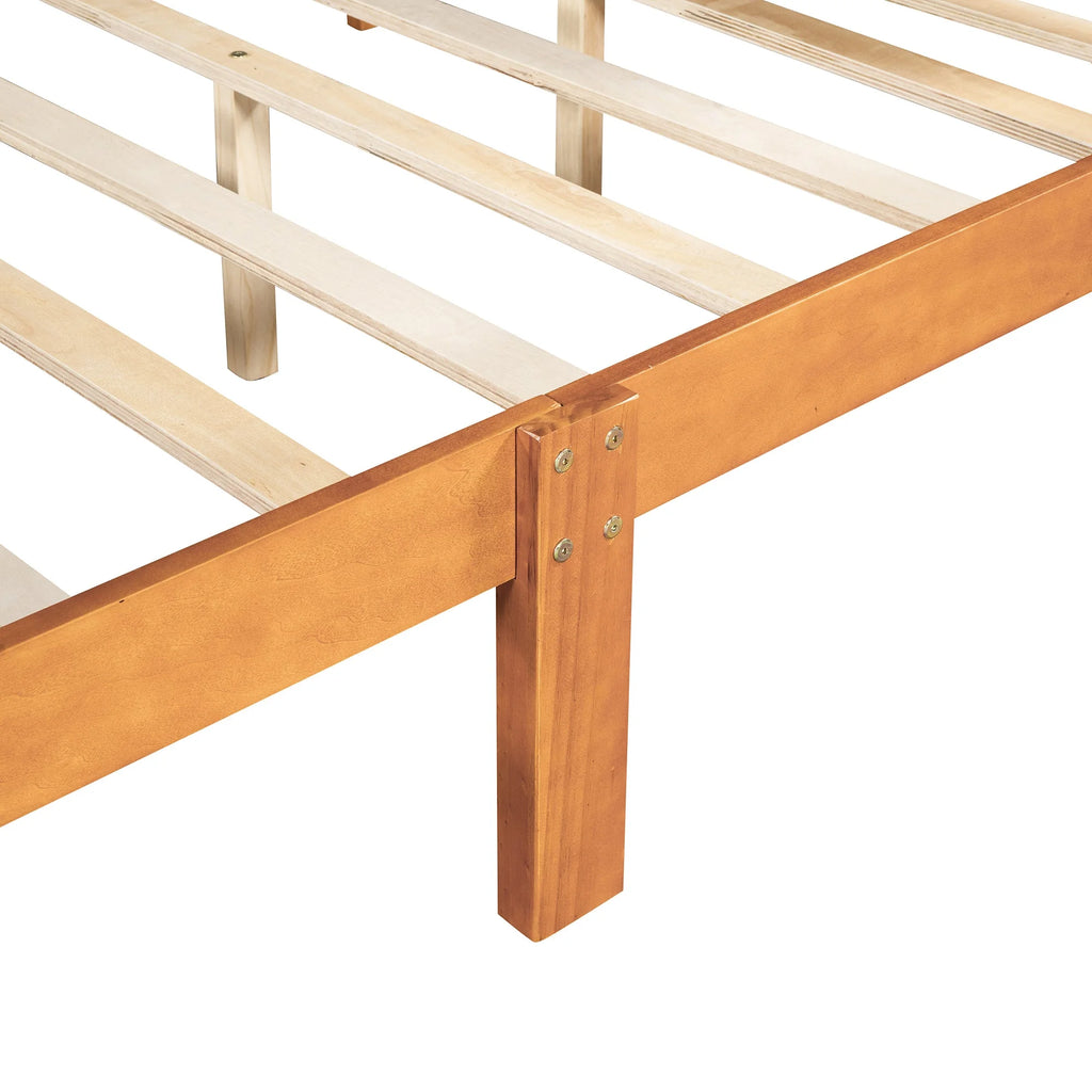 Full Size Wood Platform Bed C77447