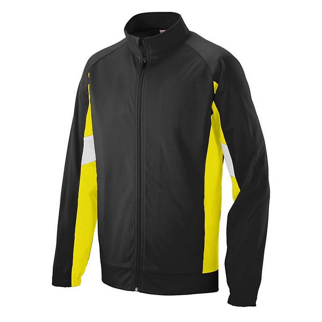 Black/Power Yellow/White Youth Jacket Q679240