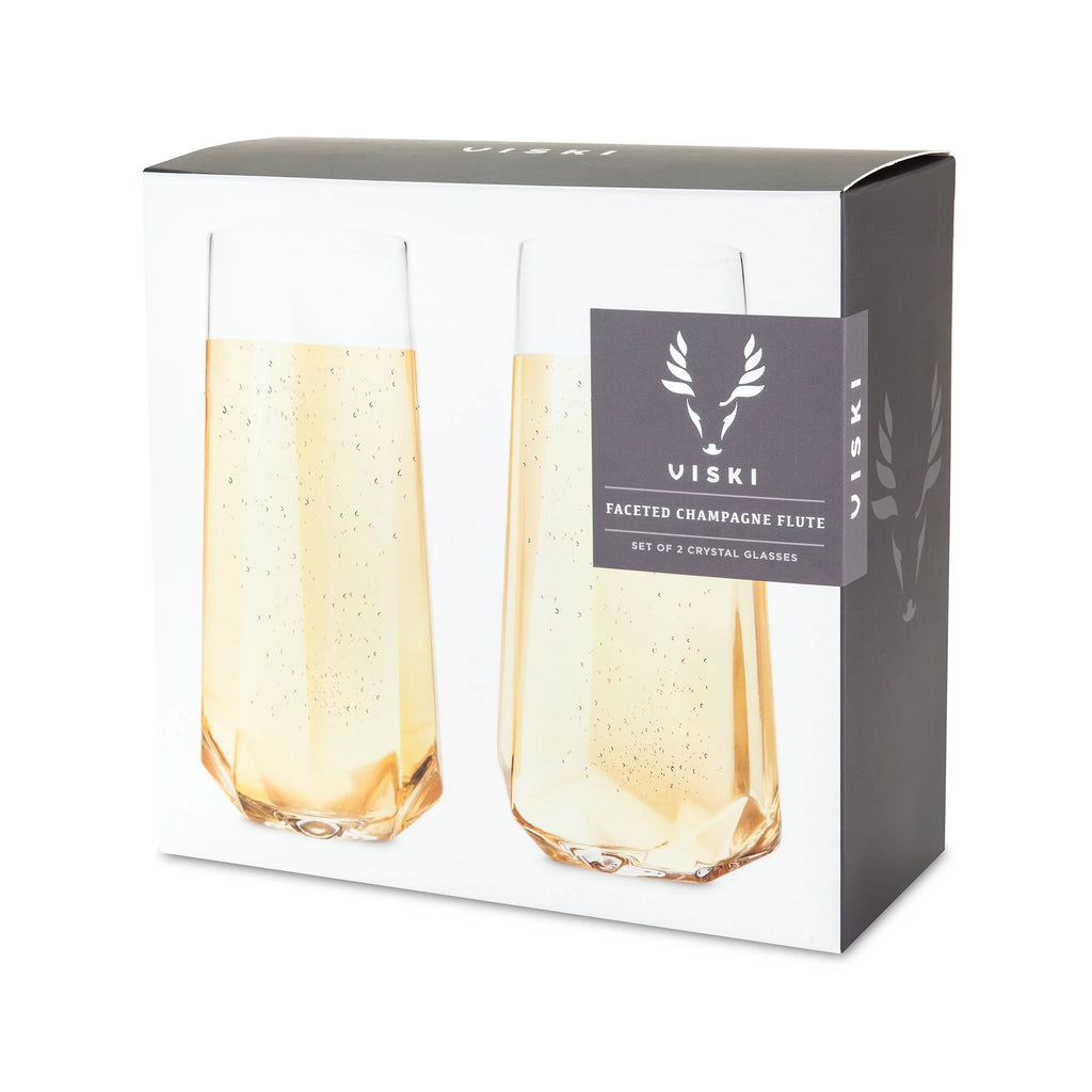 Crystal Champagne Flutes Gift Set M74430