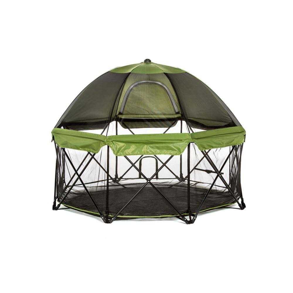 8 Panel Foldable Portable Steel Pet Play Pen I85880