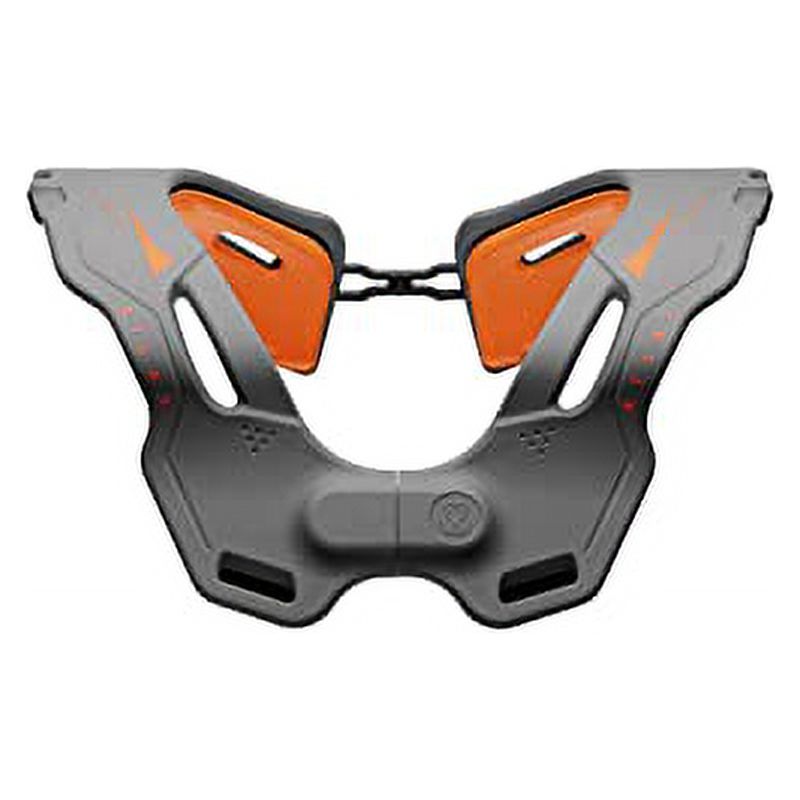 Offroad Neck Brace Gray/Orange LG/XL Y360564